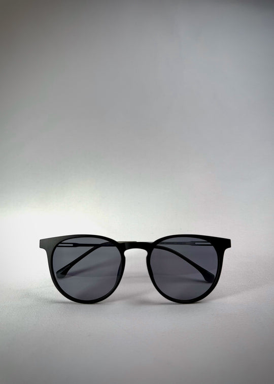 Folded altair matte black titanium Frame – Premium Prescription Sunglasses for Everyday Wear