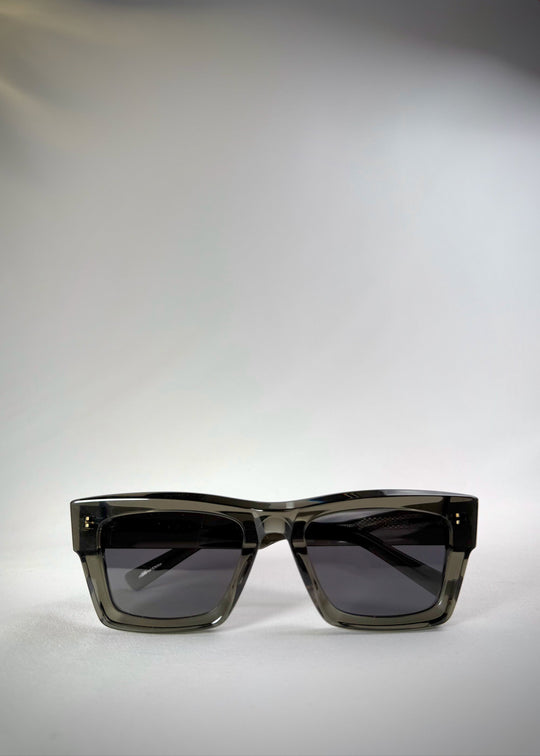 Folded Bellatrix Gray Green Acetate Frame – Premium Prescription Sunglasses for Everyday Wear