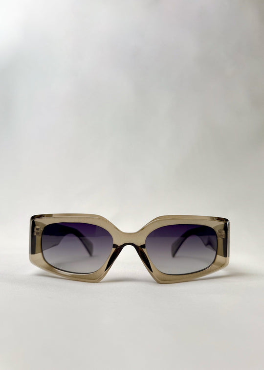 Bellatrix Gray Green Acetate Prescription Sunglasses – UV 400 &amp; Polarized for Clarity &amp; Protection 