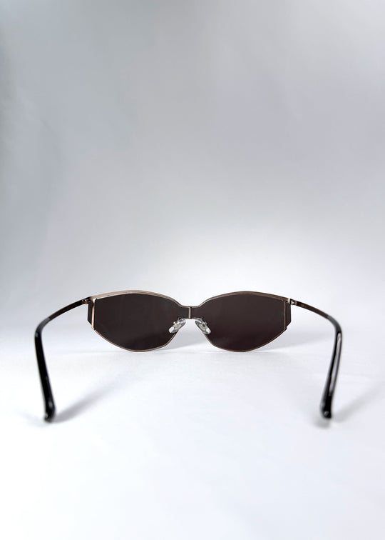 Back view of Celestia – Mocha Bronze showing the nose pads and inner lens detailing. 