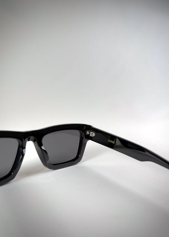 Close-up of Fomalhaut black sunglasses&